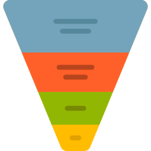 Make sure to track leads and their revenue all the way through the sales funnel