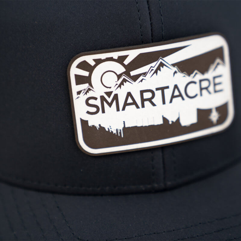 SmartAcre Stamped Leather Logo Patch
