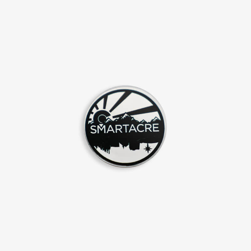 SmartAcre Acrylic Pin