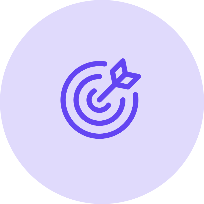 target icon purple