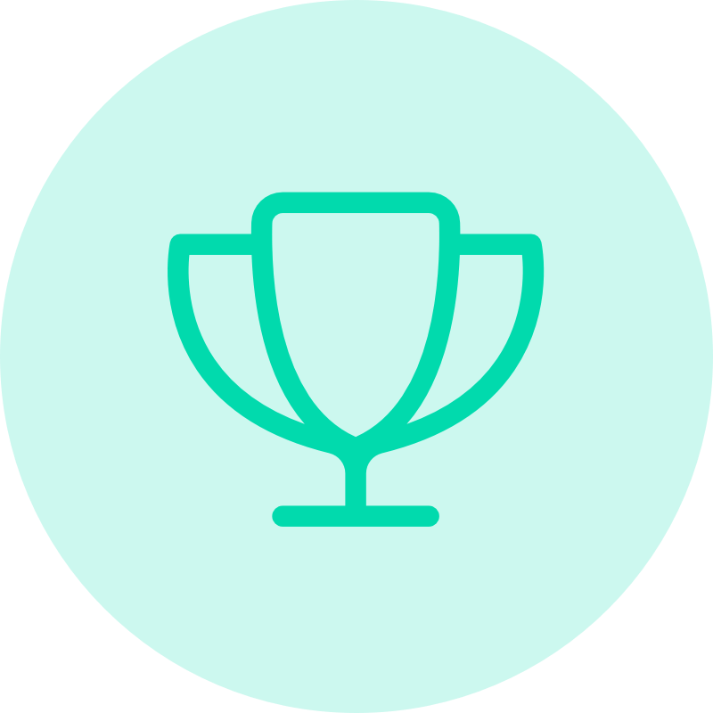 trophy icon green