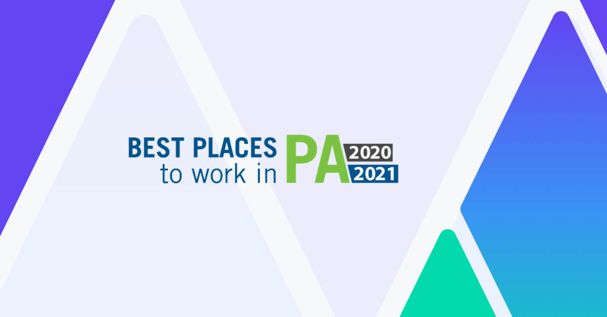 SmartAcre Named a Best Place to Work Back-to-Back Years. Best Places to work in PA 2020 & 2021.