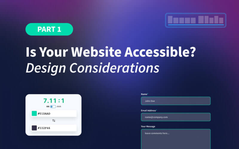 Your Website Accessible? Design Considerations