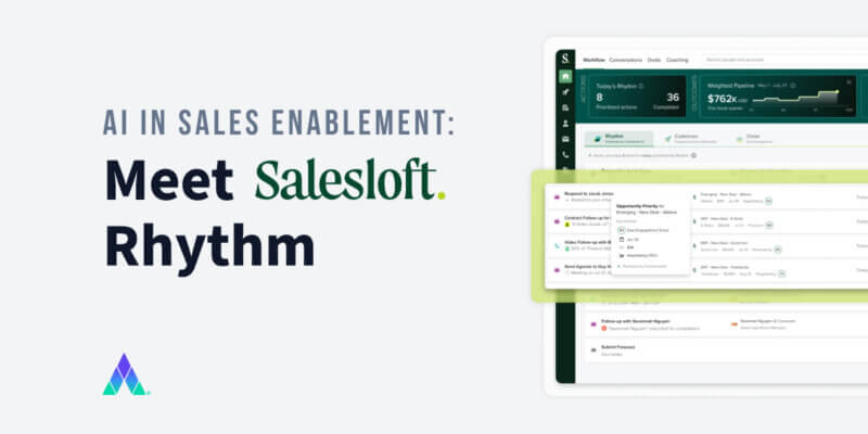 AI In Sales Engagement with Salesloft Rhythm