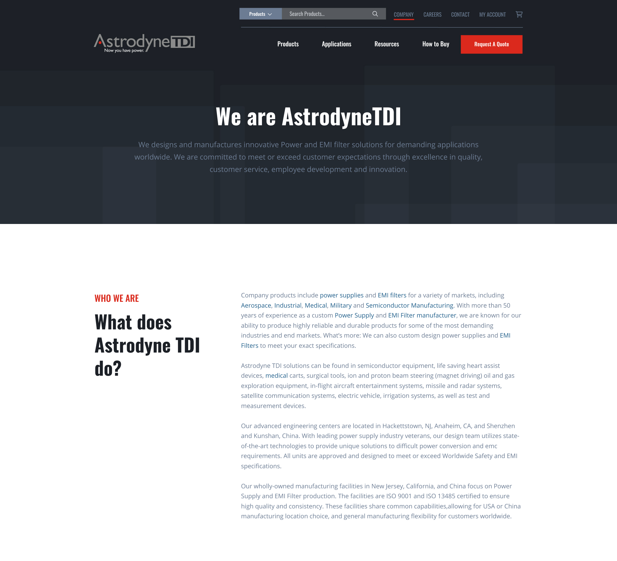 AstrodyneTDI designs