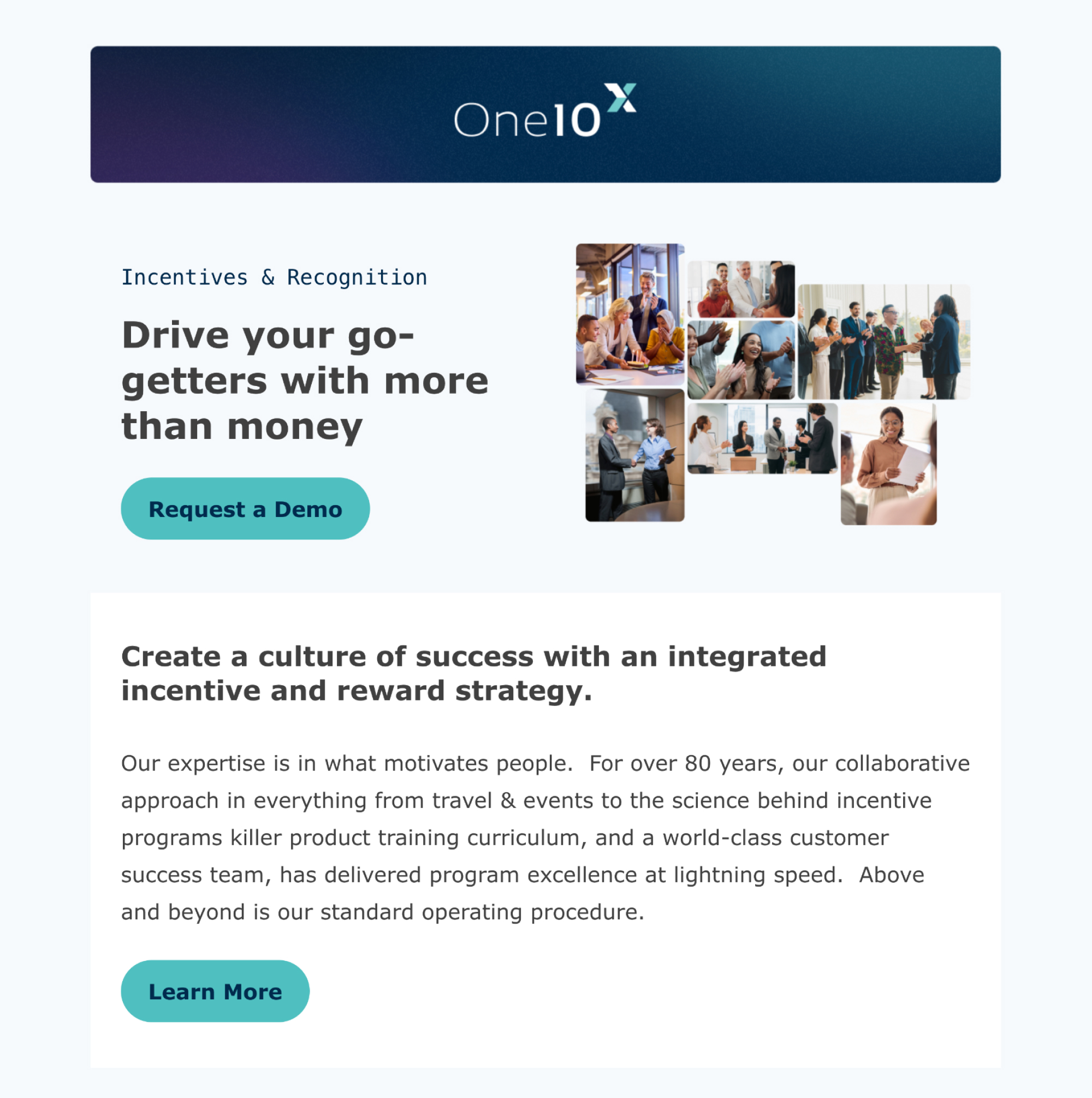 One10 Email Template