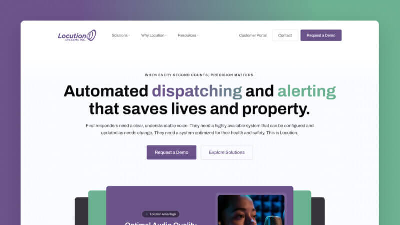 Locution Website Design