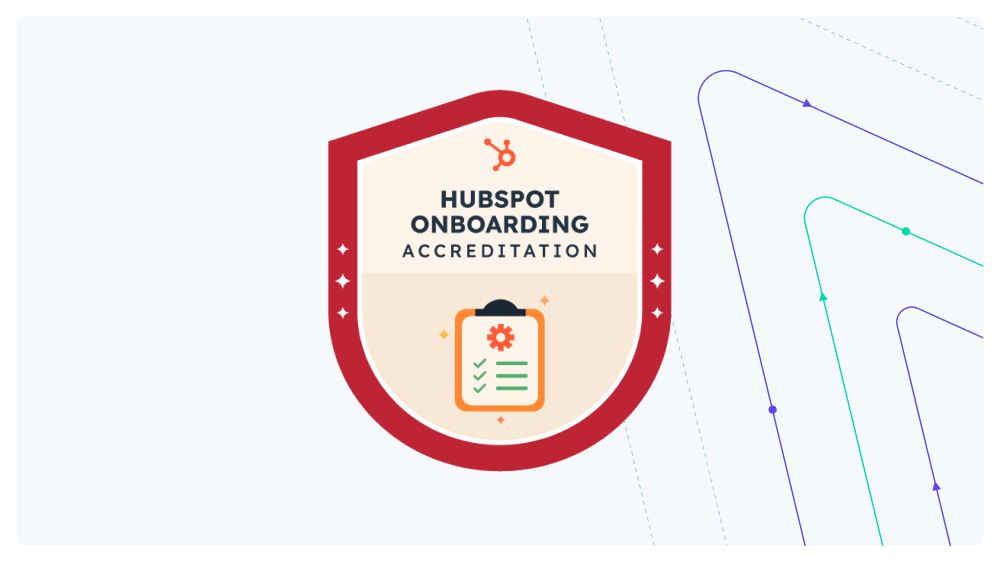 Hubspot onboarding accreditation
