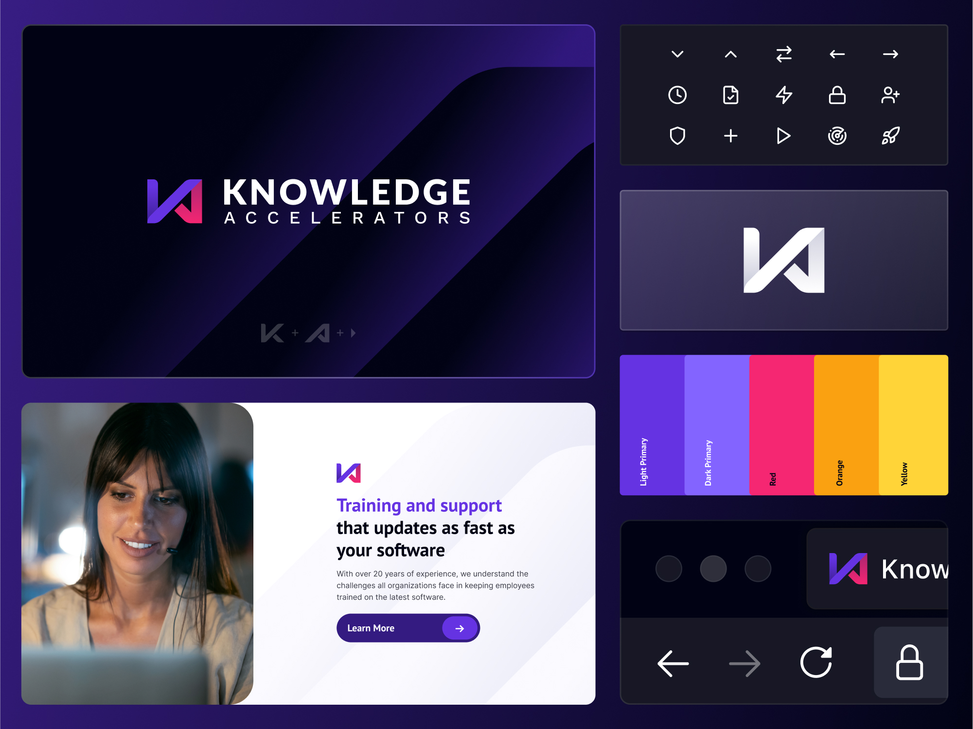 Knowledge Accelerators New Branding