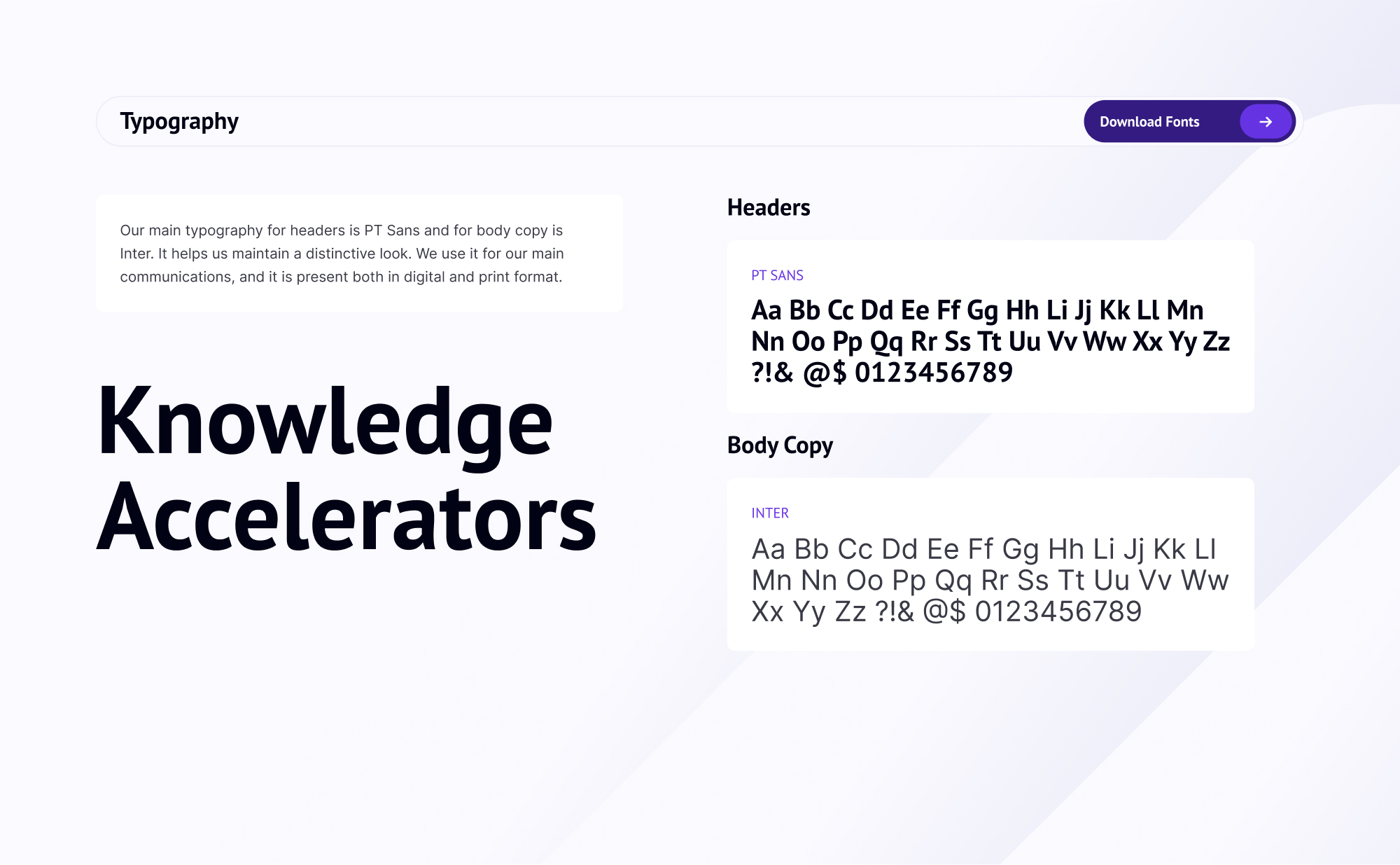 Knowledge Accelerators New Branding